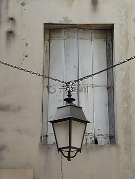 路燈,窗口,氣氛