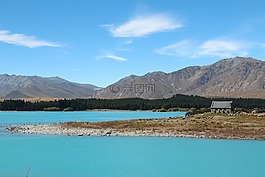 湖,山,bergsee