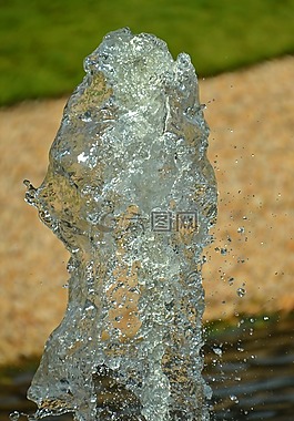 水,喷泉,水游戏
