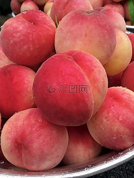 桃,水果,粉紅色