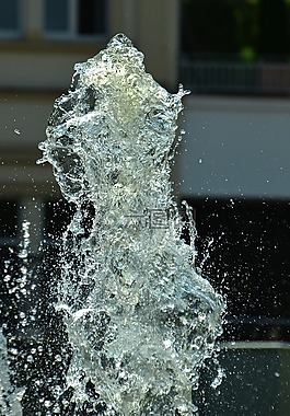 水,喷泉,水游戏