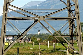 strommast,腳手架,鋼