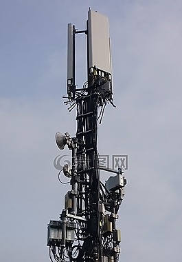 天線,電臺(tái),桅桿