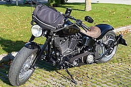 摩托車,哈雷 戴維森,黑色