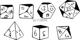 骰子,立方體,游戲