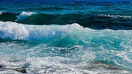 波,砸,泡沫