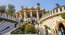 高迪,桂爾公園,結構