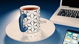 咖啡杯,办公杯,3d 模型