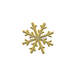 雪花,雪,裝飾