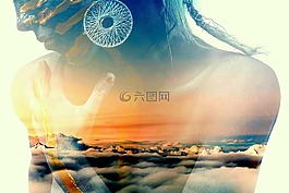 女子,顏色,風(fēng)格
