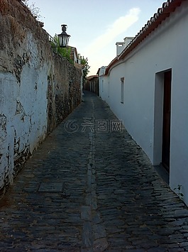 街,城堡,monseraz
