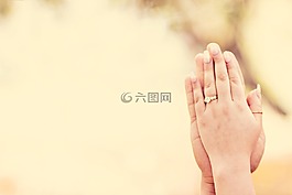 手,夫婦,人