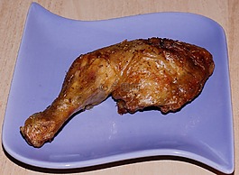 雞,吃,食品