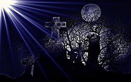 處理,墓地,幻想