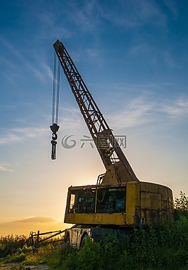 起重機,棄,工業(yè)