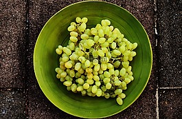 葡萄,板,水果