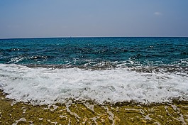 海,波,地平線(xiàn)