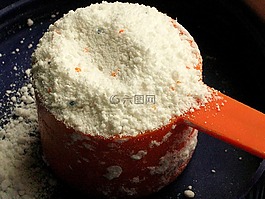 洗滌劑,勺子,白