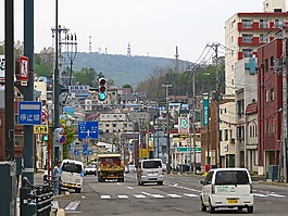 日本,小樽,路