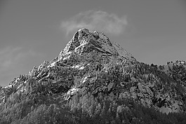 山,b-w¯¯,景观