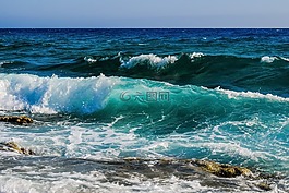 波,砸,泡沫