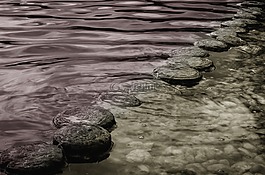 水,休息,湖