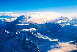 阿根廷,空中的視圖,山