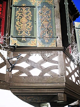 架構(gòu),灣窗口,龍城堡