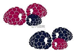 更多,水果,紅色