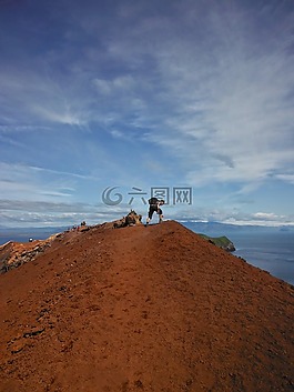 天空,紅色,藍(lán)色