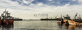 船,端口,捕鱼