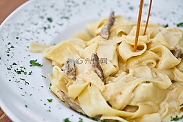 意大利面,面團,意大利