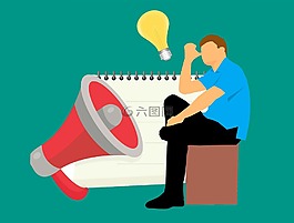 內(nèi)容營銷,喊話器,揚(yáng)聲器