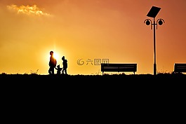 人,家庭,男子