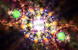 摘要,数字,艺术