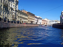 河,moyka,房屋
