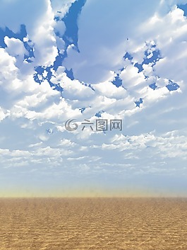 景觀,沙,天空