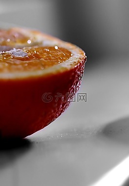 橙色,水果,食品