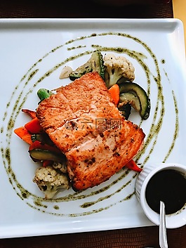 三文魚,飯,lafayete
