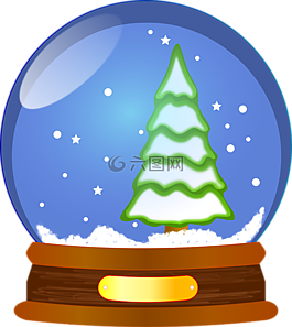 雪世界,waterglobe,暴風雪