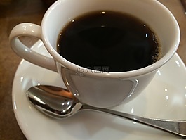 咖啡,杯,咖啡廳