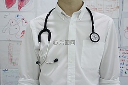 醫生,聽診器,醫療