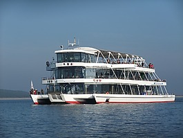 渡輪,引導(dǎo),湖