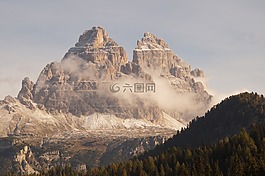 山,景觀,意大利