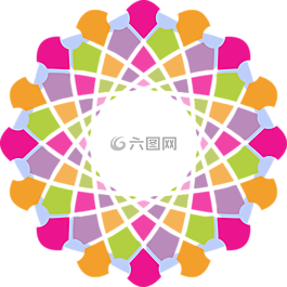 抽象,花的,模式