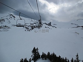 缆车,滑雪缆车,电梯