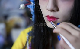 人物,妝容,復古