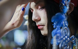 人物,男生,妝容