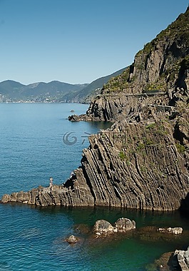 意大利,五漁村,陡崖
