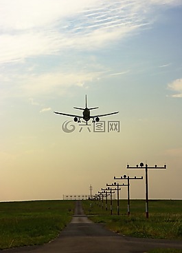 飛機(jī),登陸,機(jī)場
